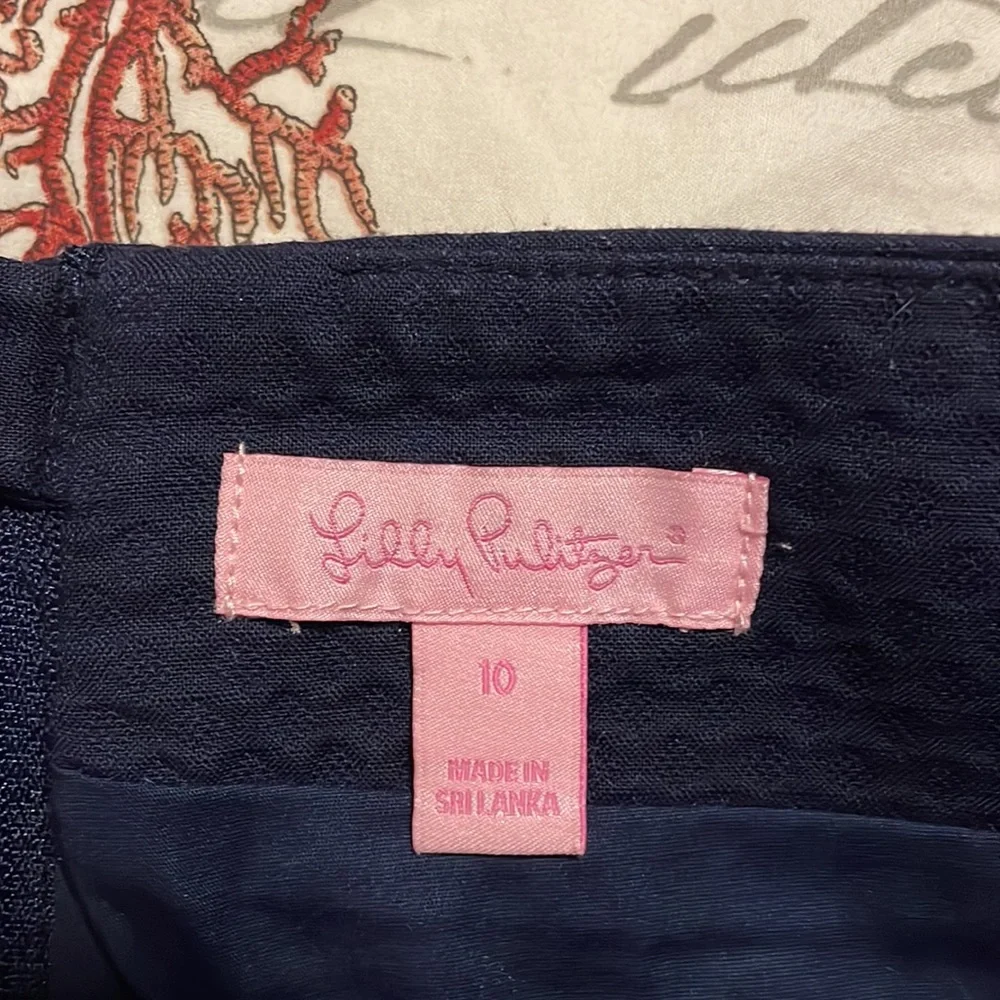 Lilly Pulitzer Navy Skort - Picture 4 of 5
